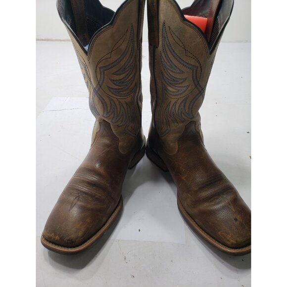 Ariat Men\'s Everlite Blazin Western Boots Brown Pull Up Mid Calf Size 9D main image 9